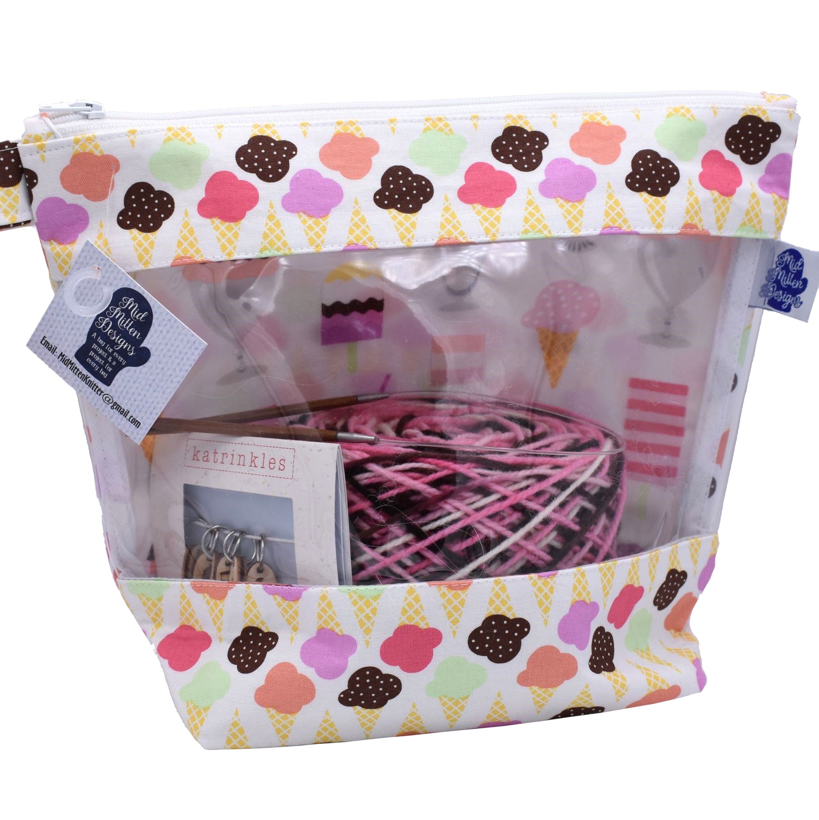Ice Cream Project Bag